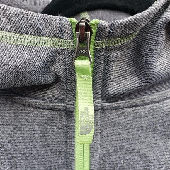 2/$15 North Face Zip Up Sweatshirt Jacket Girls Size XL (18) - Picture 4 of 6